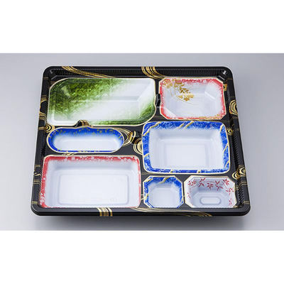 シーピー化成 仕出し弁当容器 CU-235 曲水 本体(N) 0828235006485 1ケース(200個(20個×10)（直送品）