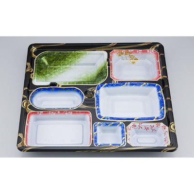 シーピー化成 仕出し弁当容器 CU-237 曲水 本体(N) 0828237006485 1ケース(180個(20個×9)（直送品）