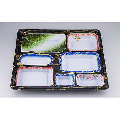 シーピー化成 仕出し弁当容器 CU-238 曲水 本体(N) 0828238006485 1ケース(160個(20個×8)（直送品）