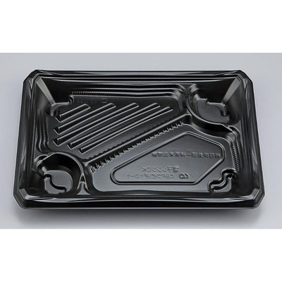 シーピー化成 弁当容器 CBFつむぎ10-1 黒 本体 0A00210010525 1ケース(600個(50個×12)（直送品）
