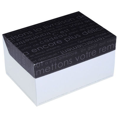 ヤマニパッケージ ケーキ箱 フードサービス ブラン #6 20-532 1ケース(300個(50個×6)（直送品）