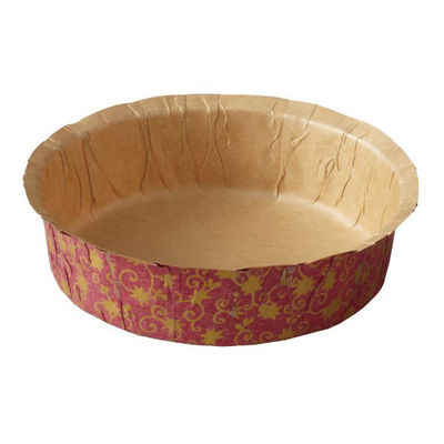 天満紙器 ケーキトレー P103 サーキュラーカップ(リーフ) 2650001 1ケース(2000個(100個×20)（直送品）