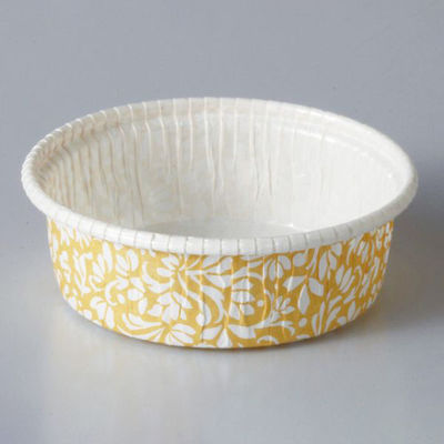 天満紙器 ケーキトレー CR-23 カールカップ(ボタニカル) 2690023 1ケース(2000個(100個×20)（直送品）