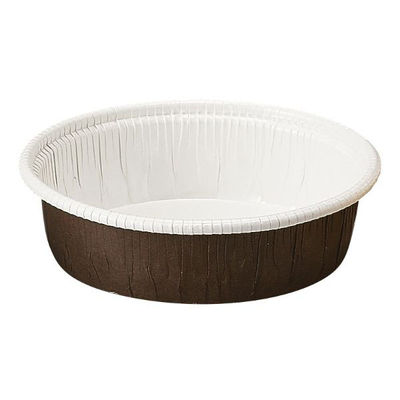 天満紙器 ケーキカップ CR-52 カールカップ 茶 2690071 1ケース(2000個(100個×20)（直送品）