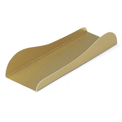 天満紙器 ケーキトレー CP-133 ケーキプレート 長方形大(ゴールド) 2780513 1ケース(2000個(100個×20)（直送品）