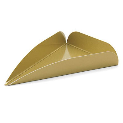 天満紙器 ケーキトレー CP-151 ケーキプレート トルテ・10カット(ゴールド) 2780521 1ケース(2000個(100個×20)（直送品）