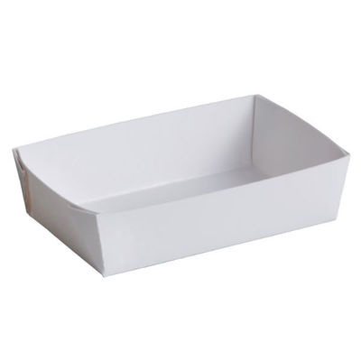 天満紙器 試食皿 試食用ペーパートレー 45×70 3802902 1ケース(4000個(200個×20)（直送品）