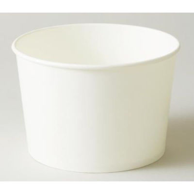 天満紙器 紙カップ RF600ロールフリー 白無地 3831108 1ケース(300個(25個×12)（直送品）