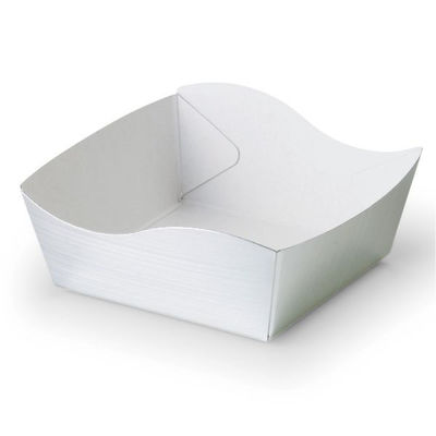 天満紙器 ケーキトレー PC-74 リファインココット(ラインシルバー) 3850514 1ケース(1500個(50個×30)（直送品）