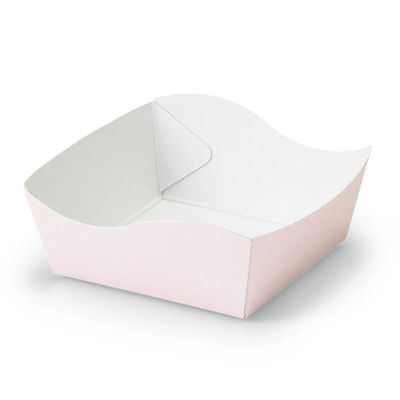 天満紙器 ケーキトレー PC-77 リファインココット(パールピンク) 3850517 1ケース(1500個(50個×30)（直送品）