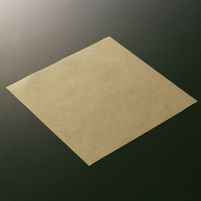 天満紙器 ケーキフィルム XG406 ペーパーココットシート(160角 茶) 3851006 1袋(1500個)（直送品）