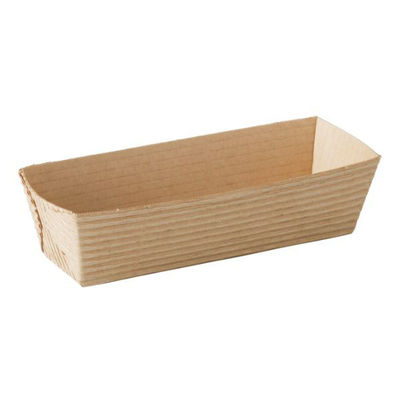 天満紙器 ケーキトレー CT8736 ベーキングトレー(茶無地) 4798736 1ケース(1000個(50個×20)（直送品）