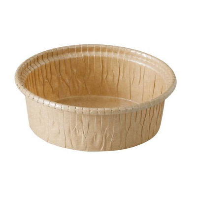 天満紙器 ケーキトレー CR8740 カールカップ(茶無地) 4798740 1ケース(2000個(100個×20)（直送品）