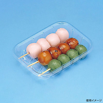 北原産業 和菓子容器 トレー124 BA-1243 1ケース(4000個(100個×40)（直送品）