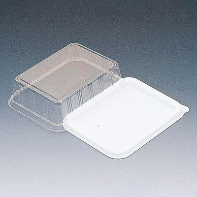 北原産業 サンドイッチ容器 KH-10-1白蓋セット BB-0597 1ケース(800個(100個×8)（直送品）