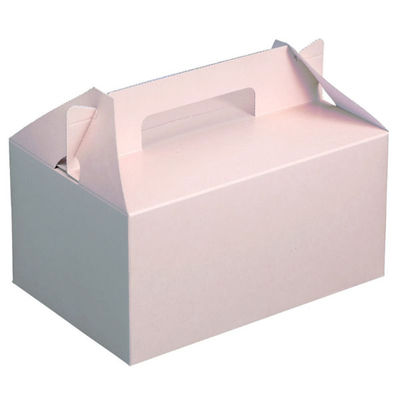 ヤマニパッケージ ケーキ箱 ショートピンク#5 DE-58 1ケース(500個(50個×10)（直送品）