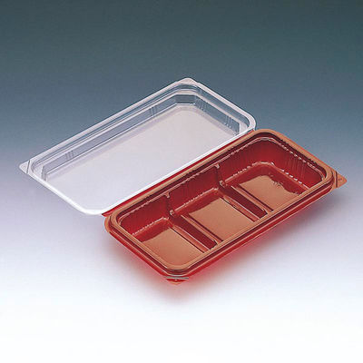 北原産業 和菓子容器 DS-11片朱 DS-0115 1ケース(1200個(50個×24)（直送品）