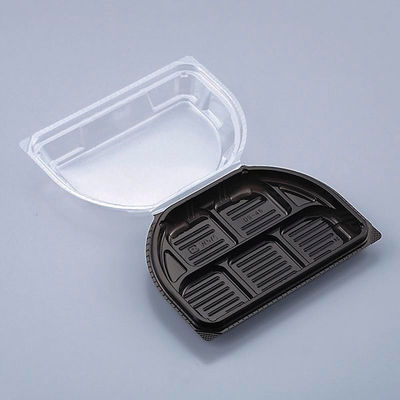 北原産業 和菓子容器 DS-45片黒 DS-0455 1ケース(900個(50個×18)（直送品）