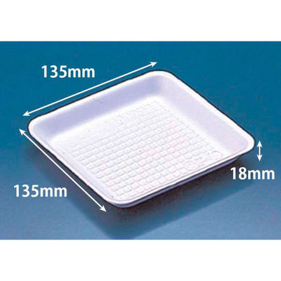 リスパック 発泡トレー GP7 白 FGP1155 1ケース(2500個(100個×25)（直送品）