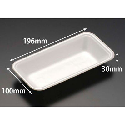 リスパック 発泡トレー J-20-10F(S) 白 FGPC106 1ケース(2400個(100個×24)（直送品）