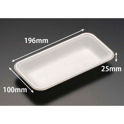 リスパック 発泡トレー J-20-10T(S) 白 FGPC101 1ケース(2400個(100個×24)（直送品）