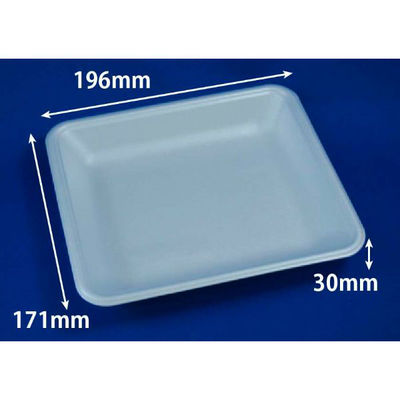 リスパック 発泡トレー J-20-17F(S) 白 FGPC212 1ケース(1600個(100個×16)（直送品）