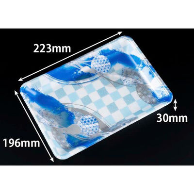 リスパック 発泡トレー J-28-20F めい青 FLFG755 1ケース(900個(100個×9)（直送品）