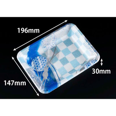 リスパック 発泡トレー J-20-15F めい青 FLFG751 1ケース(1600個(100個×16)（直送品）