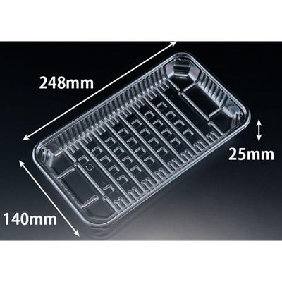 リスパック 透明トレー バイオPET AC-25-14T FSFV963 1ケース(800個(100個（直送品）