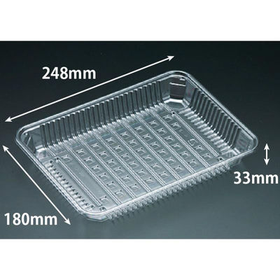 リスパック 透明トレー バイオPET AC-25-18U FSFV970 1ケース(600個(100個（直送品）