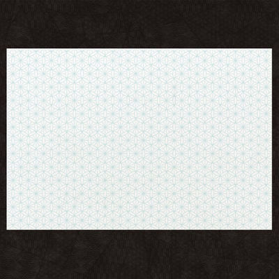 九州紙工 HANAシリーズテーブルマット 七宝 大礼紙(26×38cm) HANA-1T 1ケース(1000個(100個×10)（直送品）