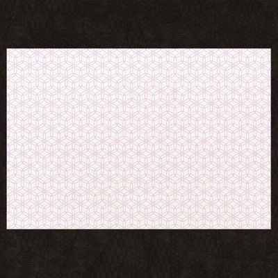 九州紙工 HANAシリーズテーブルマット 菫 大礼紙(26×38cm) HANA-5T 1ケース(1000個(100個×10)（直送品）