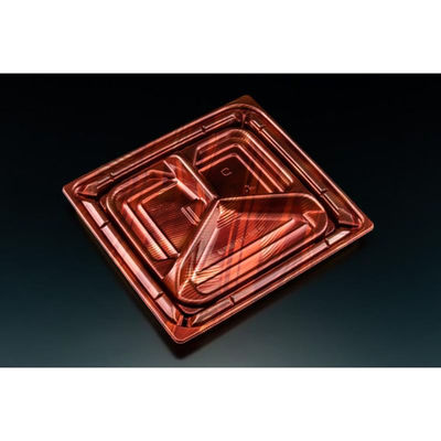 リスパック 惣菜容器 バイオカップ 優枠 20-22B-3S ルミナスレッド PABH485 1ケース(400個(50個×8)（直送品）