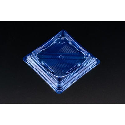 リスパック デザートカップ バイオカップ キューブルック 11 ルミナスブルー PABK146 1ケース(900個(50個×18)（直送品）