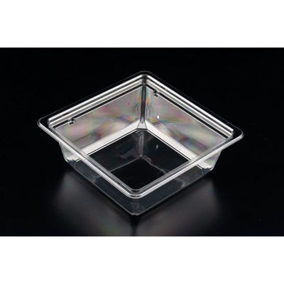 リスパック サラダ容器 バイオカップ キューブ 16-60B PABK360 1ケース(400個(50個×8)（直送品）