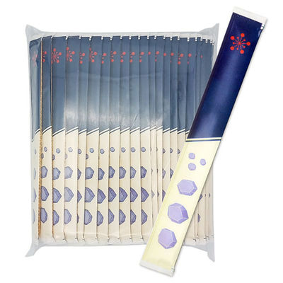 九州紙工 割箸 和柄完封箸紅梅 WK-13 1ケース(2000個(100個×20)（直送品）