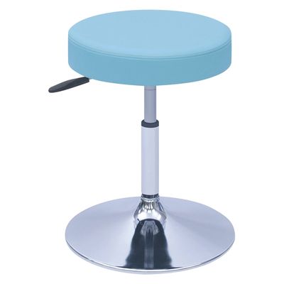 【軒先渡し】高田ベッド G型クランケチェアーΦ390mm 24989700 ビニルレザースカイブルー TB-1562-02(H420-530) 1台（直送品）