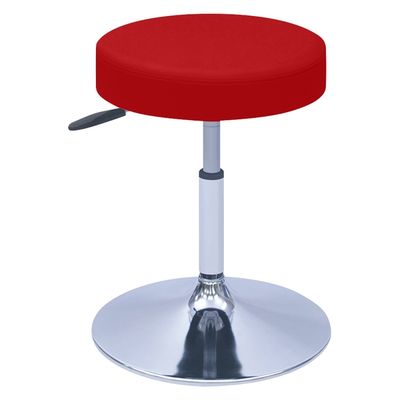 【軒先渡し】高田ベッド G型クランケチェアー Φ390mm 24989700 ビニルレザーレッド TB-1562-02(H420-530) 1台（直送品）