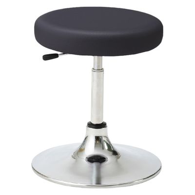 松吉医科器械 マツヨシ クランケチェア(背なし) 25301700 ブラック MY-N3235R 1台（直送品）