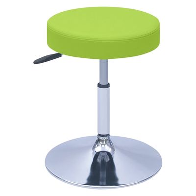 【軒先渡し】高田ベッド G型クランケチェアー Φ390mm 24989700 ビニルレザー抹茶 TB-1562-02(H420-530) 1台（直送品）