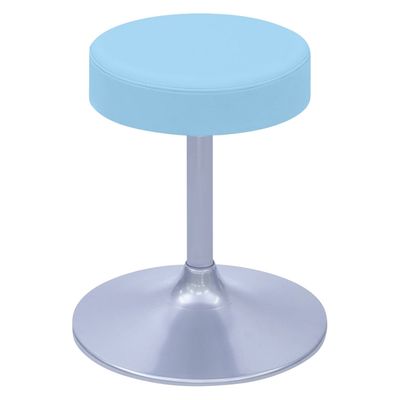 【軒先渡し】高田ベッド A型クランケチェアーΦ360mm 24989400 ビニルレザースカイブルー TB-1562-01(H350) 1台（直送品）