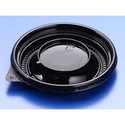 リスパック バイオカップ ベルル1号F 黒 PBPM602 1袋(50個)（直送品）