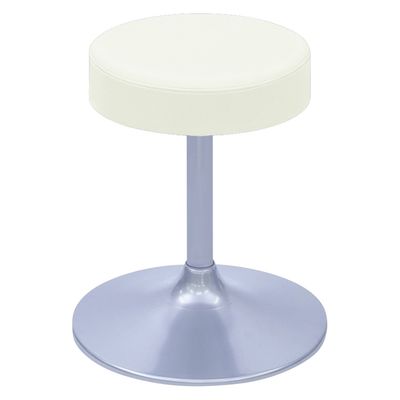 【軒先渡し】高田ベッド A型クランケチェアー Φ360mm 24989400 ビニルレザー白 TB-1562-01(H350) 1台（直送品）