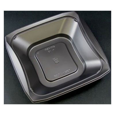 リスパック どんぶり容器 バイオデリカ TP丼 170B 黒 RHHT141 1ケース(600個(50個×12)（直送品）