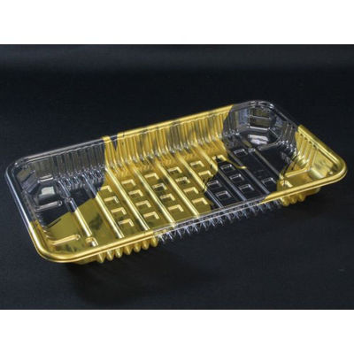 リスパック 透明トレー バイオPET AC-25-15T はやて金 FSFV837 1袋(100個)（直送品）