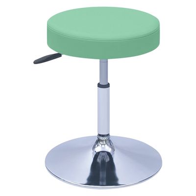 【軒先渡し】高田ベッド G型クランケチェアーΦ390mm 24989700 ビニルレザーライトグリーン TB-1562-02(H420-530) 1台（直送品）