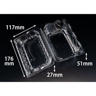 リスパック フルーツ容器 バイオ とれたて 18-12(70) PBTT376 1袋(50個)（直送品）