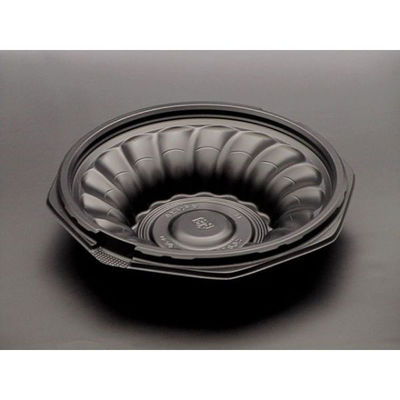 リスパック どんぶり容器 バイオデリカ このみ180B 黒 RHAL361 1ケース(600個(50個×12)（直送品）