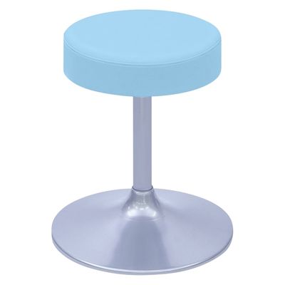 【軒先渡し】高田ベッド A型クランケチェアーΦ360mm 24989600 ビニルレザースカイブルー TB-1562-01(H450) 1台（直送品）