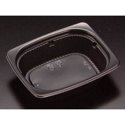 リスパック 軽食容器 バイオデリカ HM 260B 深 黒 RHIF775 1ケース(1500個(50個×30)（直送品）